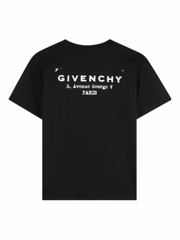 Givenchy Kids Black Half Sleeve - Image 2