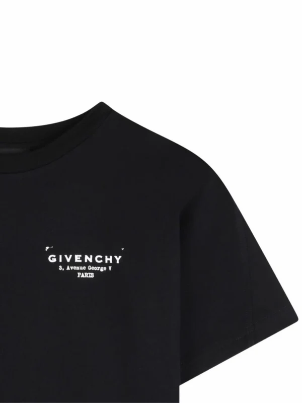Givenchy Kids Black Half Sleeve - Image 3