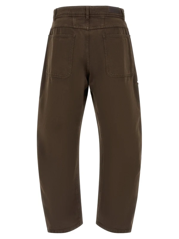 Twist Cotton Pants - Image 2