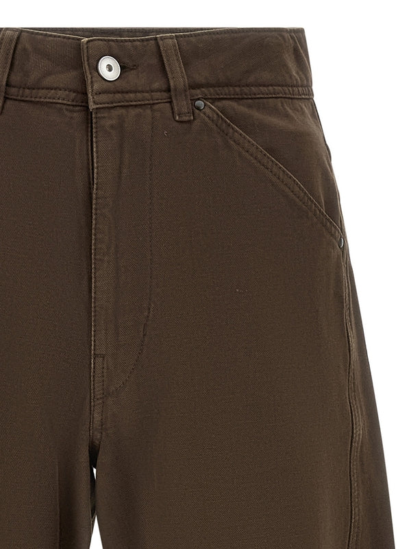 Twist Cotton Pants - Image 3