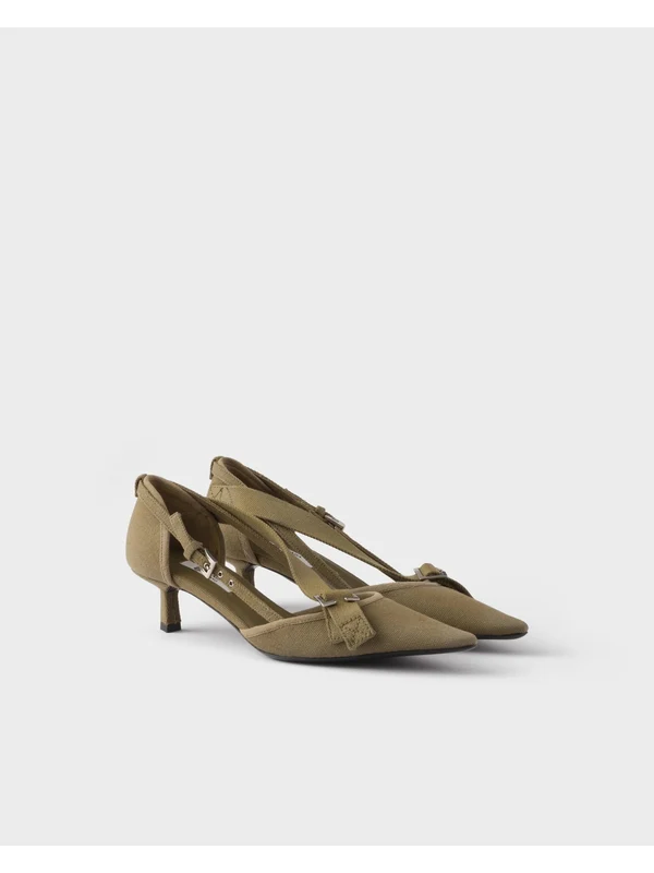 Prada Brown Sandal Heels - Image 2