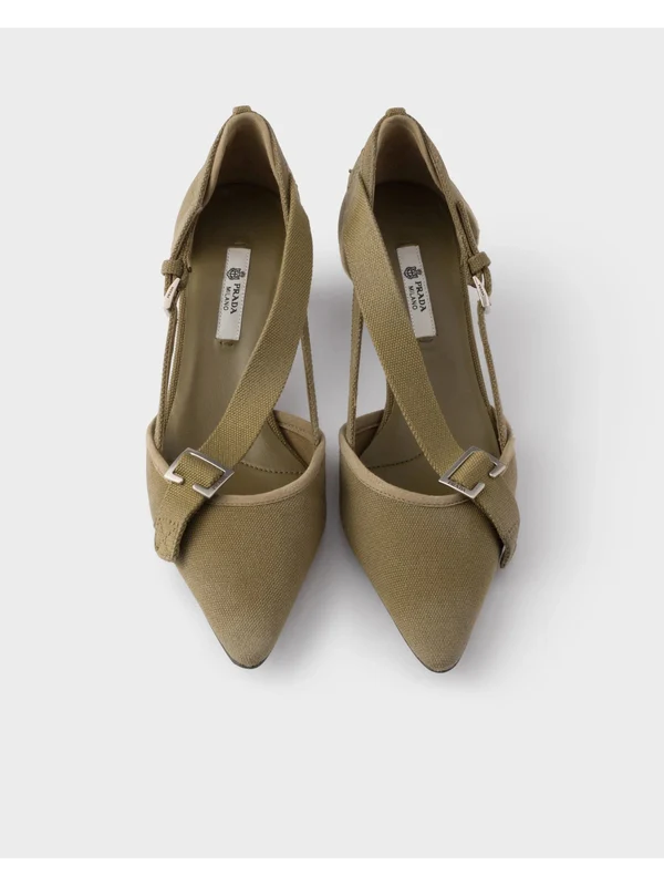 Prada Brown Sandal Heels - Image 3