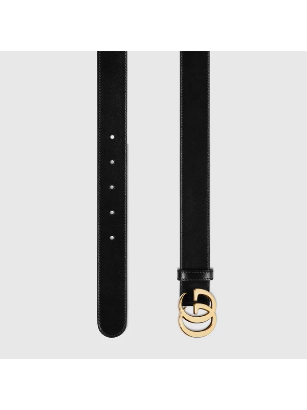 Gucci Black Leather Belts - Image 2