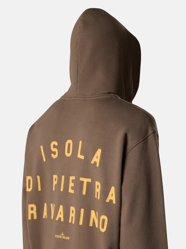 Stone Island Brown Hoodies - Image 3