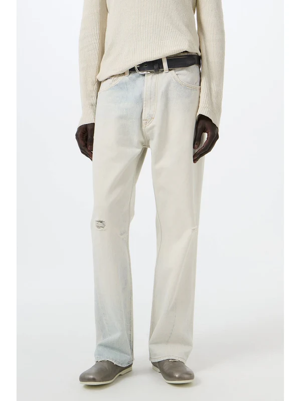 Third Cut Denim Pants - Image 2