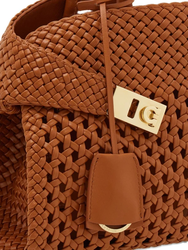 Ferragamo Brown Tote Bags - Image 3