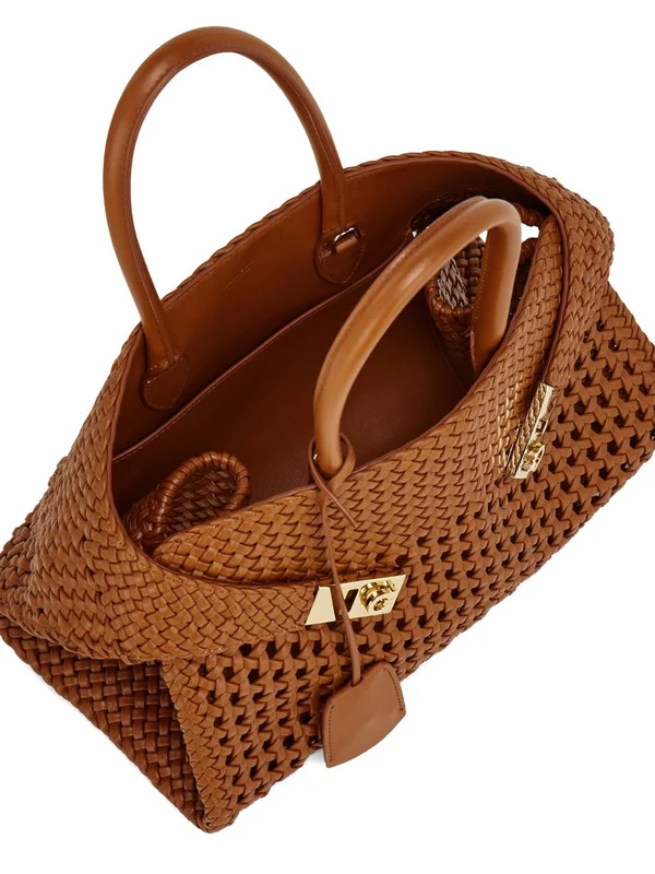 Ferragamo Brown Tote Bags - Image 5