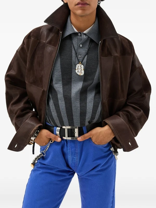 Versace Brown Jackets - Image 3
