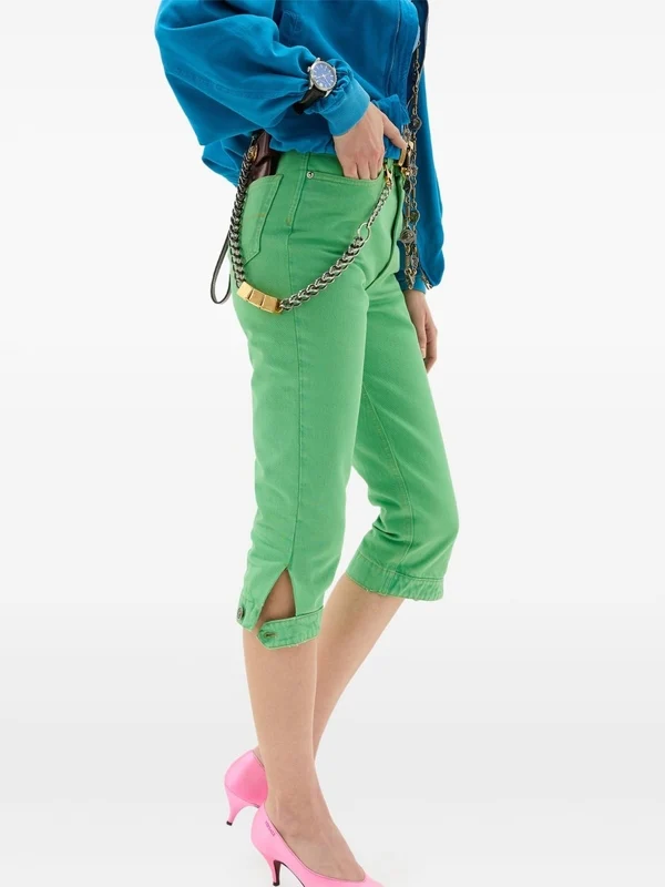 Versace Green Shorts - Image 3