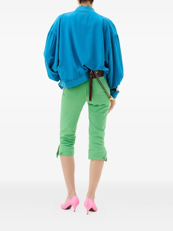 Versace Green Shorts - Image 4
