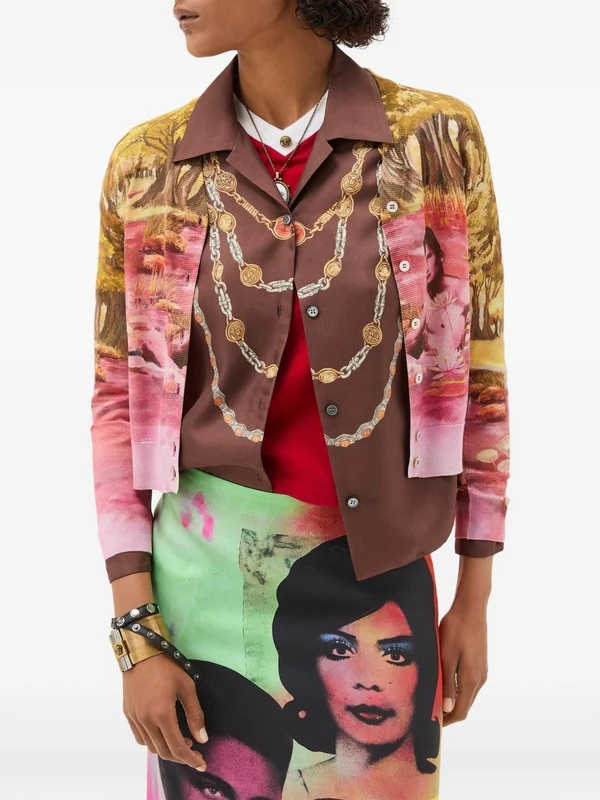Versace Multicolor Cardigans - Image 2