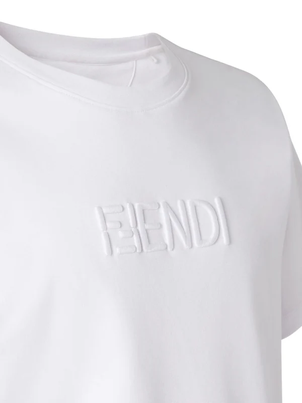 Fendi White Half Sleeve - Image 2