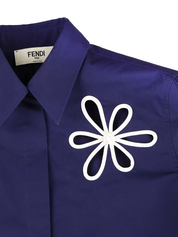 Fendi Navy Shirts & Blouses - Image 2
