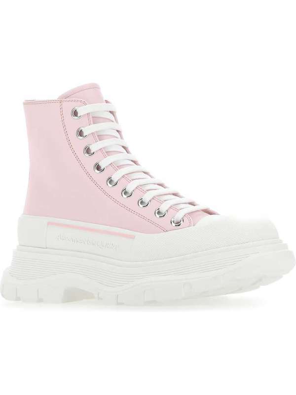 Pink Tread Slick High-top Sneakers - Image 2