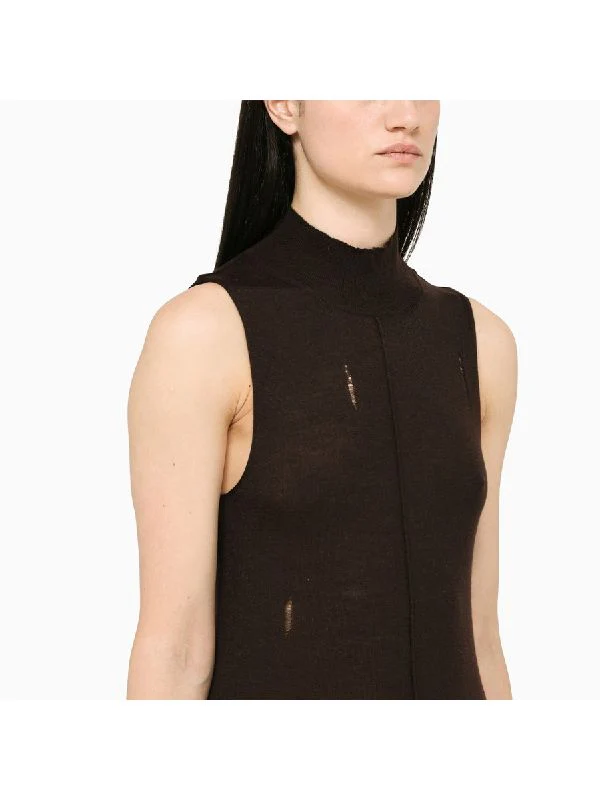 Distressed Detail Cashmere Top - Image 2