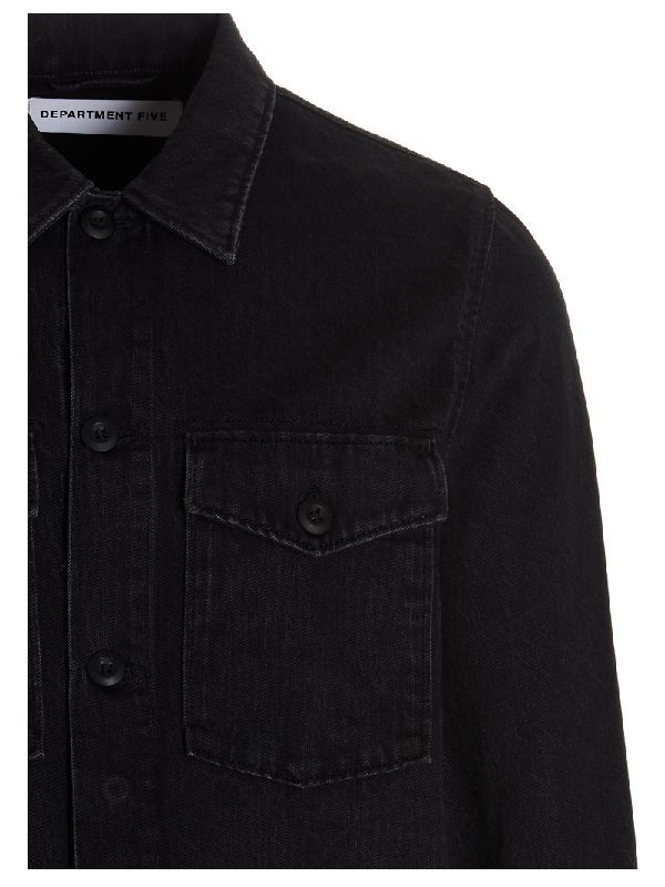Broz Stonewash Denim Overshirt - Image 3