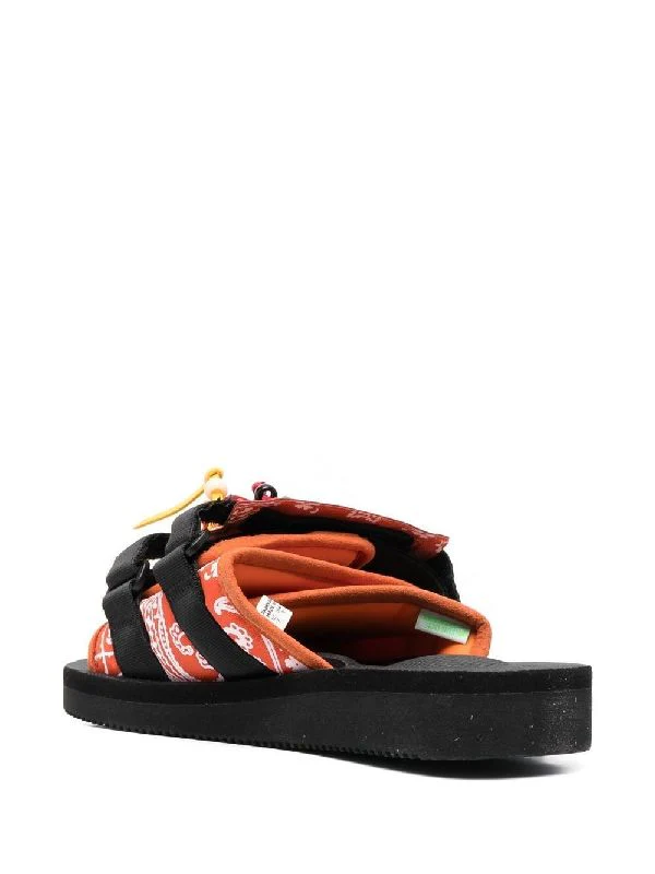Multicolor Fringe Strap Slide - Image 4