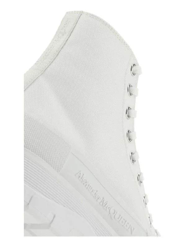 SNEAKERS 705659W4MV2 9000 White Lace-Up Boots - Image 3