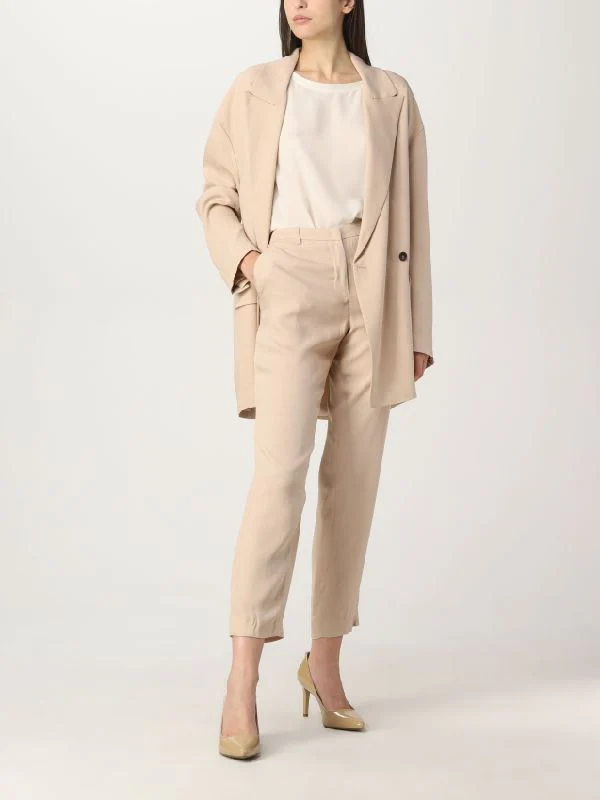 Beige Slimfit Pants - Image 2