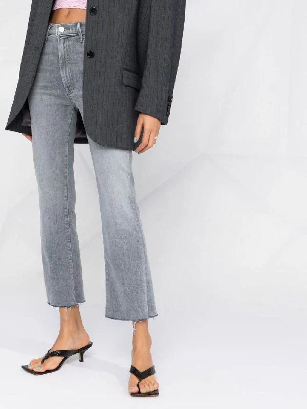 Slimfit Crop Washing Denim Pants - Image 5