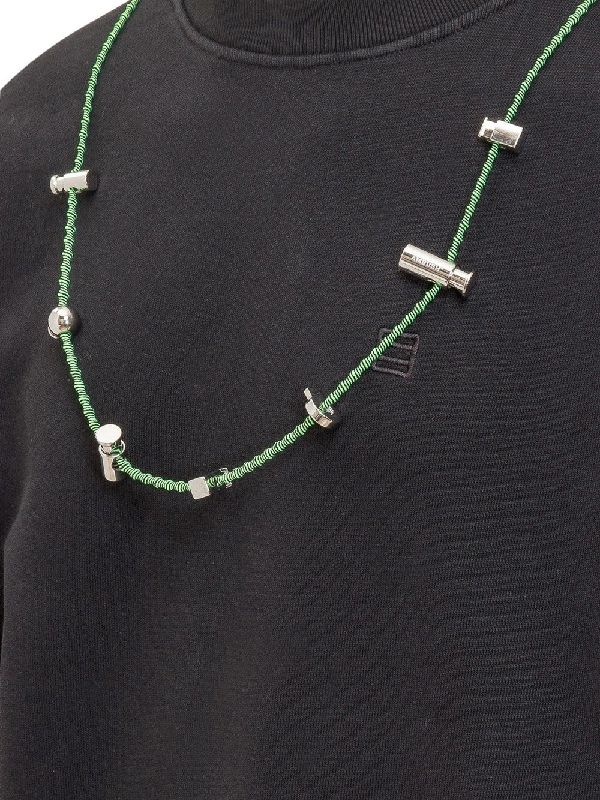 Stopper Detail Cotton Sweatshirt - Image 4