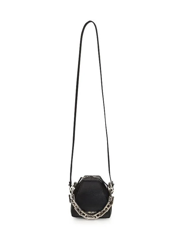 Tri Calfskin Chain Shoulder Bag Small - Image 4