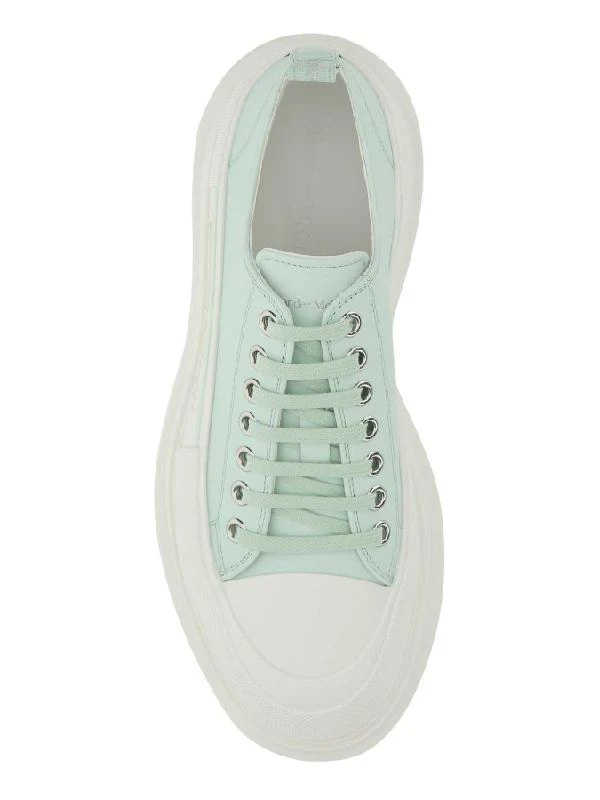 Calfskin Tread Slick Sneakers - Image 3
