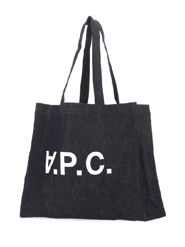 Daniela Logo Denim Eco Bag - Image 2