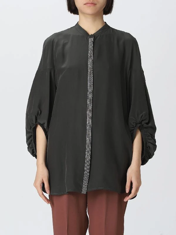 Monili Line Puff Sleeve Shirt - Image 2