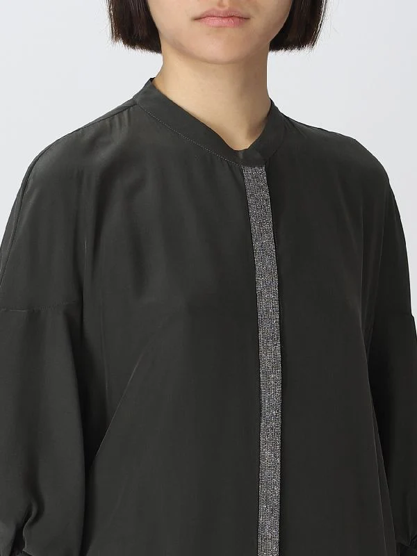 Monili Line Puff Sleeve Shirt - Image 4
