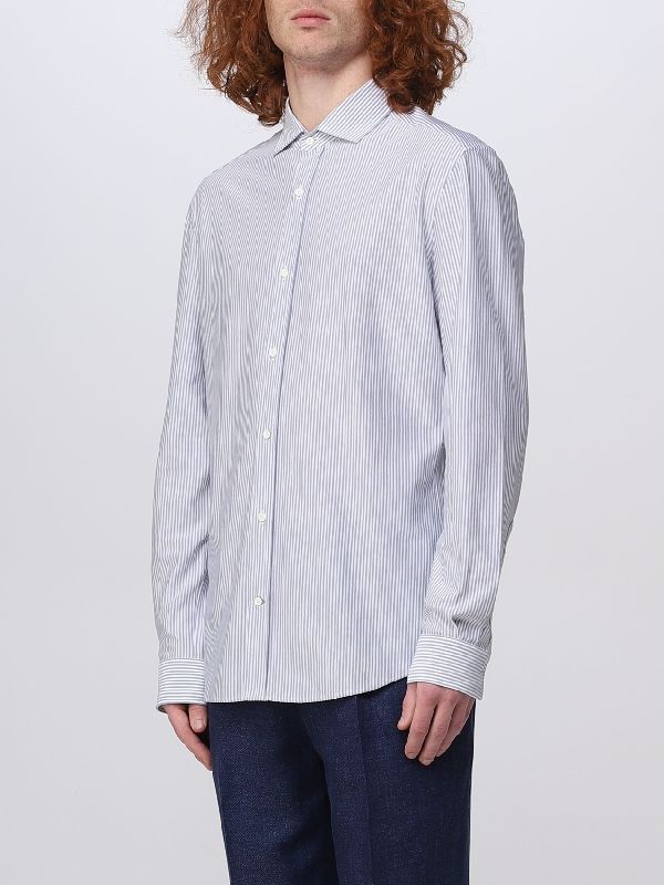 Pinstripe Cotton Shirt - Image 3