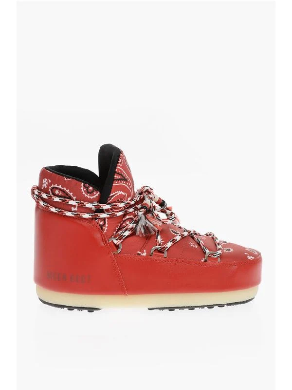 Alanui Bandana Lace-Up Boots - Image 3