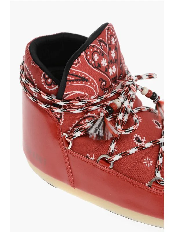 Alanui Bandana Lace-Up Boots - Image 4
