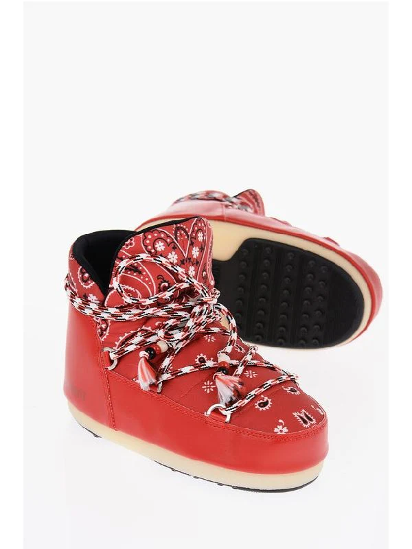 Alanui Bandana Lace-Up Boots - Image 6