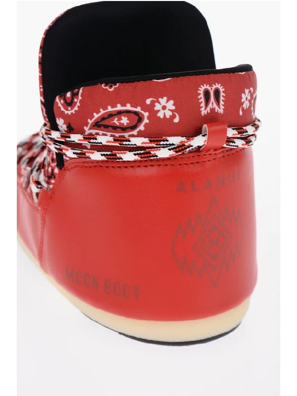 Alanui Bandana Lace-Up Boots - Image 7