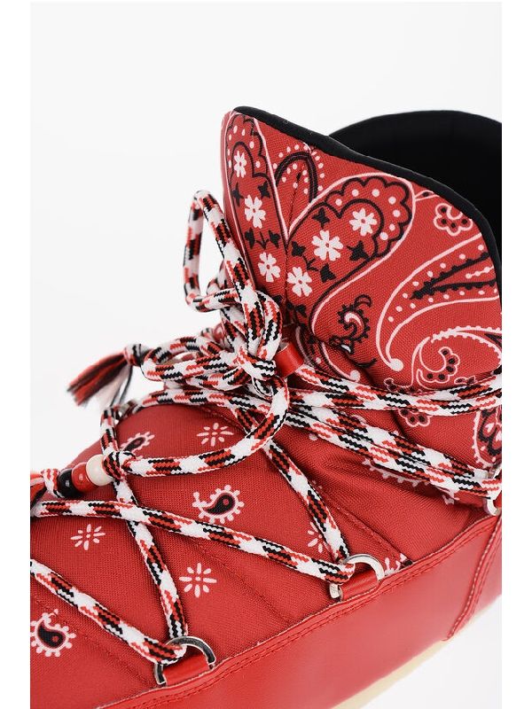 Alanui Bandana Lace-Up Boots - Image 9