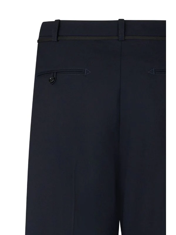 Tropical Straight Wool Pants - Image 5